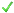 An image of a green check mark