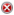 An image of a red "X," indicating an error condition